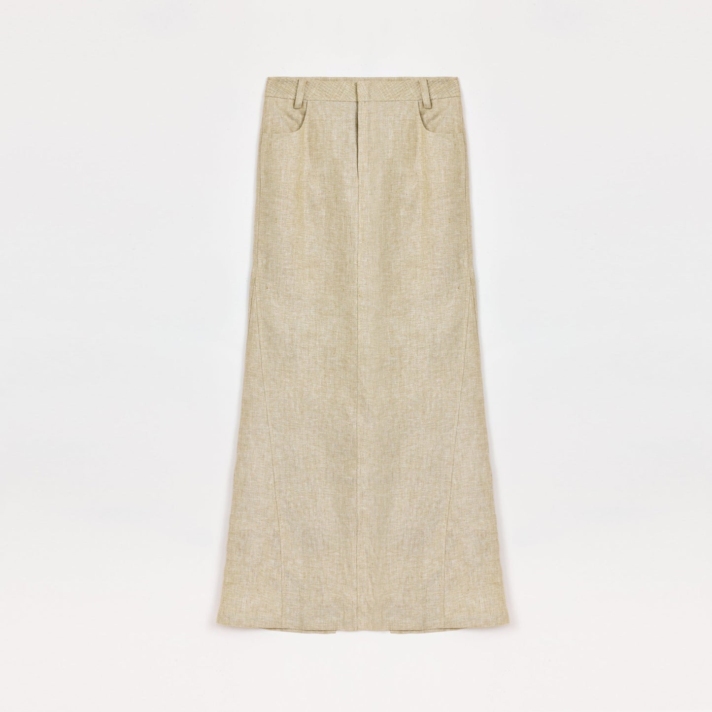 Linen V-Neck Halter Vest and Fishtail Skirt Set - Premium variable from Tooksie - Just $82.99! Shop now at Tooksie