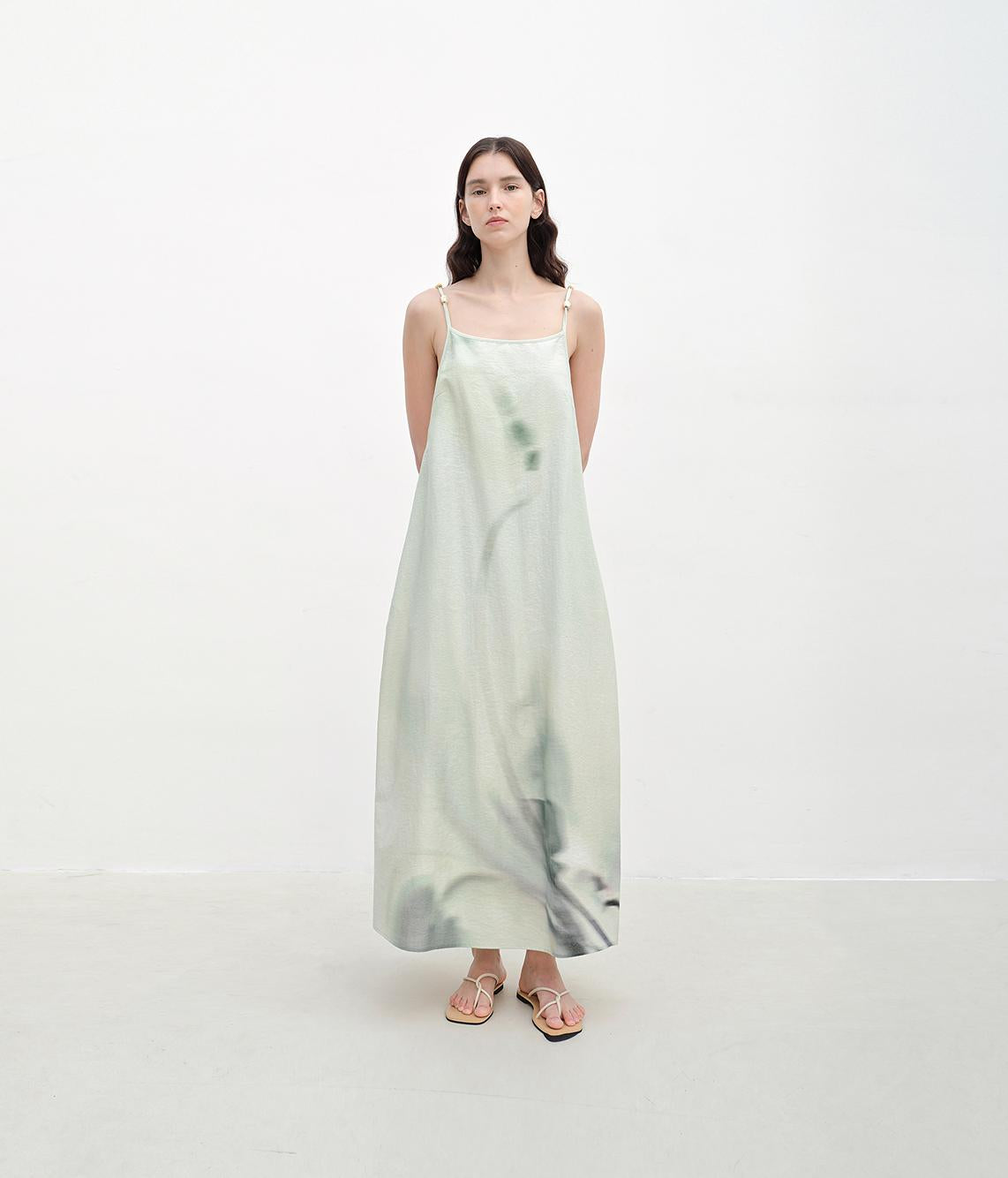 Maxi Dress with Beaded Strap Detail - Premium variable from Tooksie - Just $70.99! Shop now at Tooksie