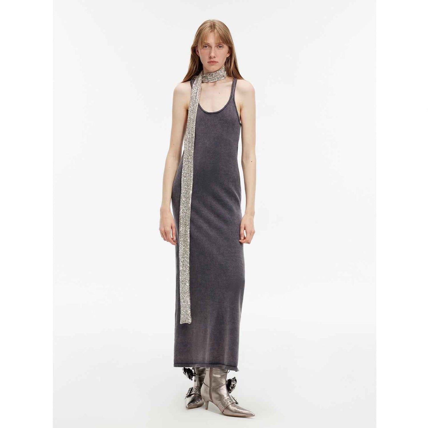 Vintage Fade Distressed Dress - Premium variable from Tooksie - Just $66.99! Shop now at Tooksie