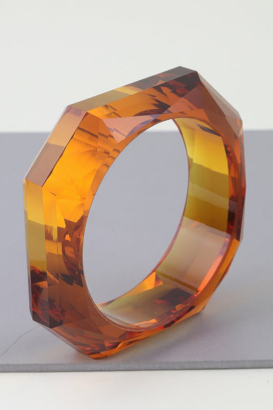 Geometric Crystal Stone Cuff Bracelet - Premium variable from Tooksie - Just $19.99! Shop now at Tooksie