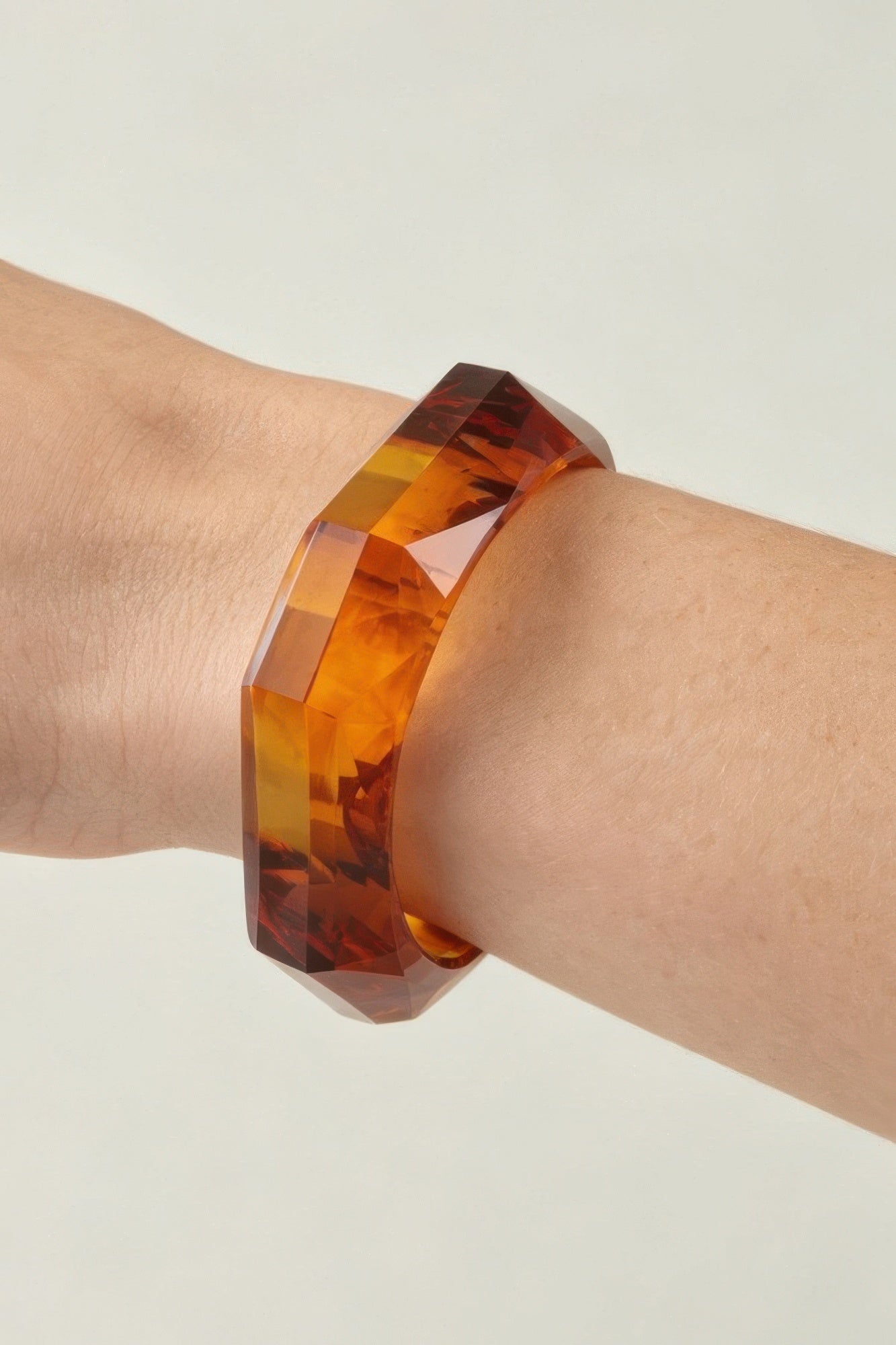 Geometric Crystal Stone Cuff Bracelet - Premium variable from Tooksie - Just $19.99! Shop now at Tooksie