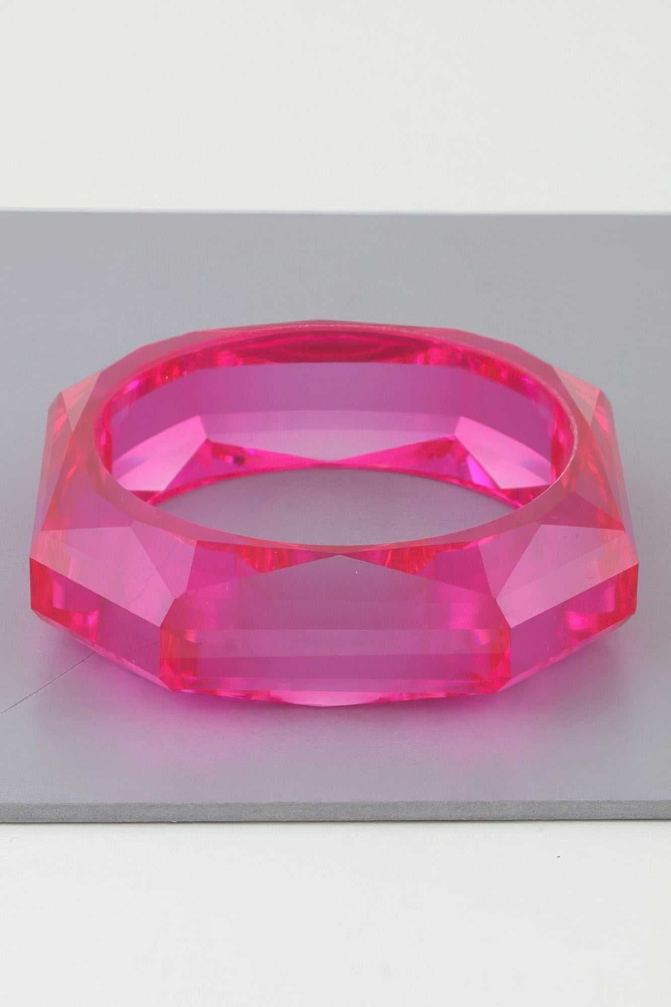 Geometric Crystal Stone Cuff Bracelet - Premium variable from Tooksie - Just $19.99! Shop now at Tooksie