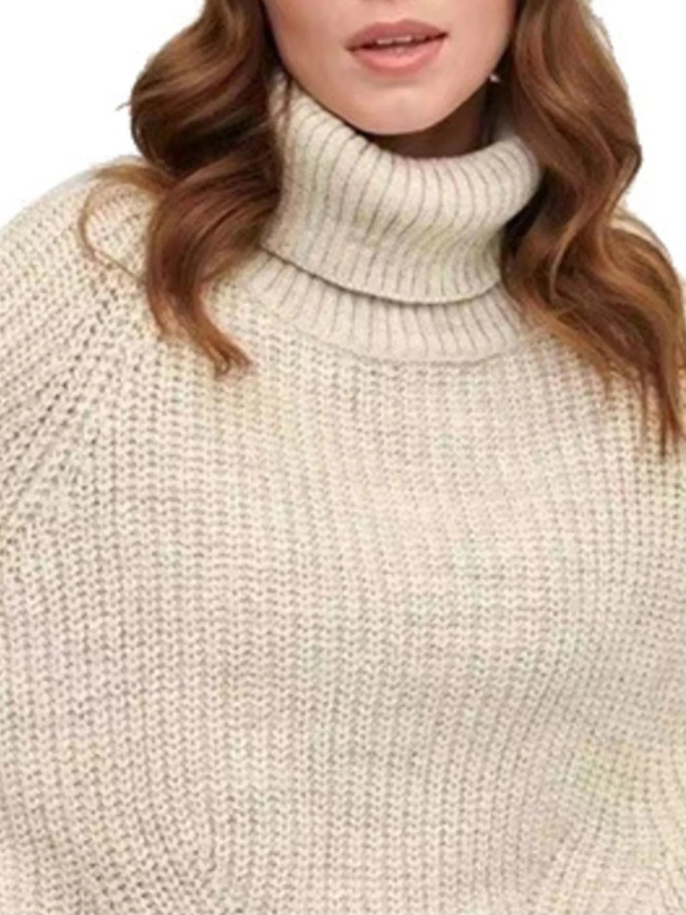 Turtleneck Long Sleeve Sweater - Premium variable from Tooksie - Just $38.99! Shop now at Tooksie