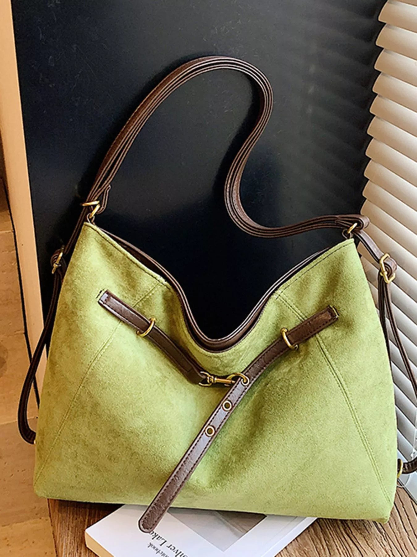 Vintage Soft Brushed Finish Tote - Premium variable from Tooksie - Just $30.99! Shop now at Tooksie
