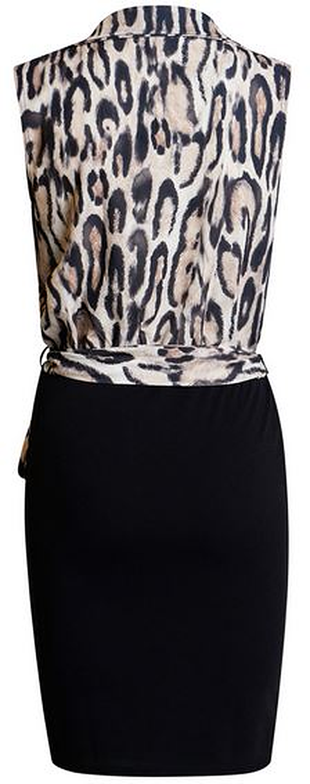 Black Leopard Print Dress - Premium variable from Tooksie - Just $32.99! Shop now at Tooksie