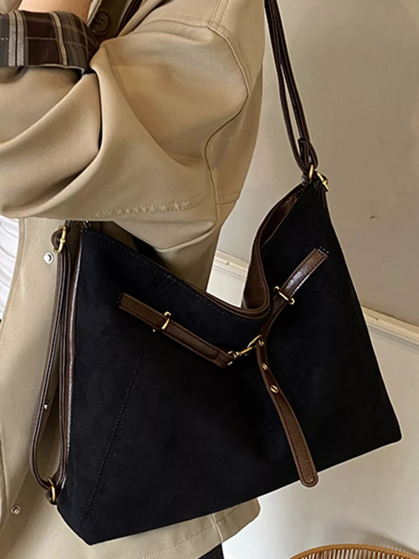 Vintage Soft Brushed Finish Tote - Premium variable from Tooksie - Just $30.99! Shop now at Tooksie