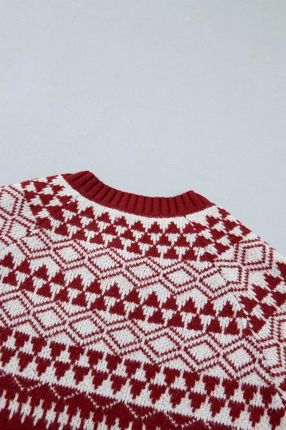 Fair Isle Button Front Cardigan - Premium variable from Tooksie - Just $61.99! Shop now at Tooksie