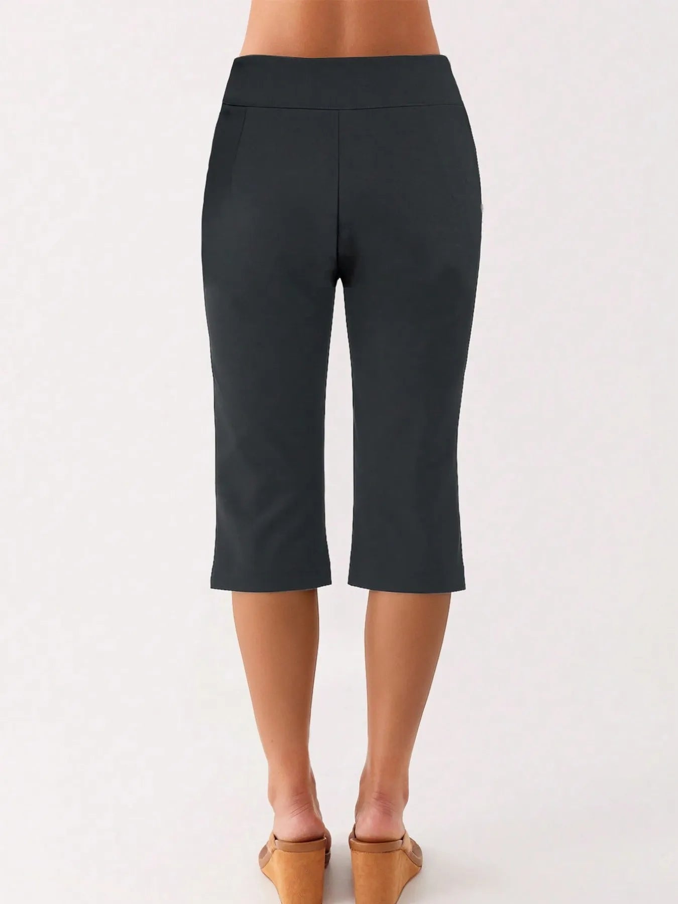 High-Waisted Capri Pants - Premium variable from Tooksie - Just $28.99! Shop now at Tooksie