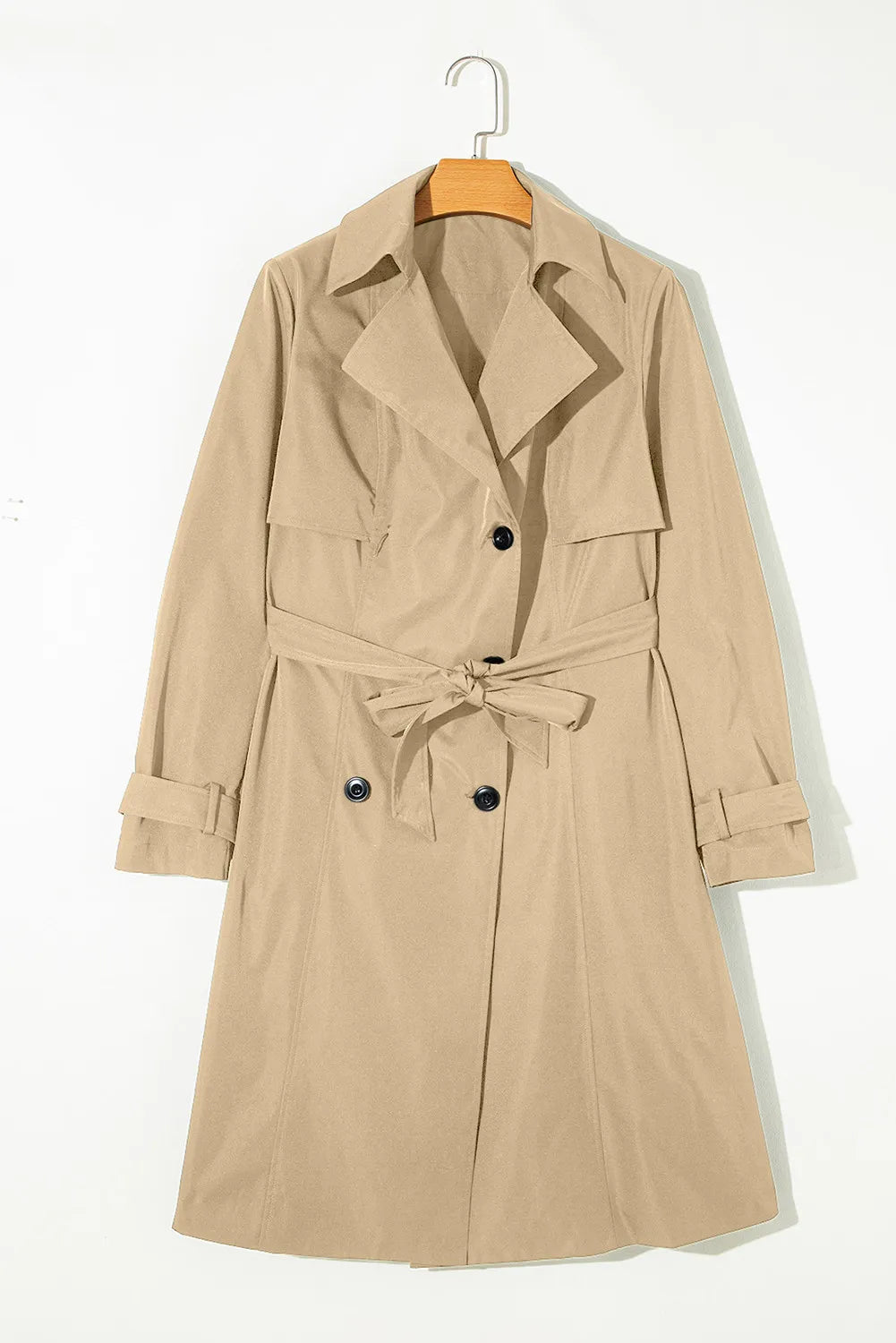Classic Belted Trench Coat - Premium variable from Tooksie - Just $118.99! Shop now at Tooksie