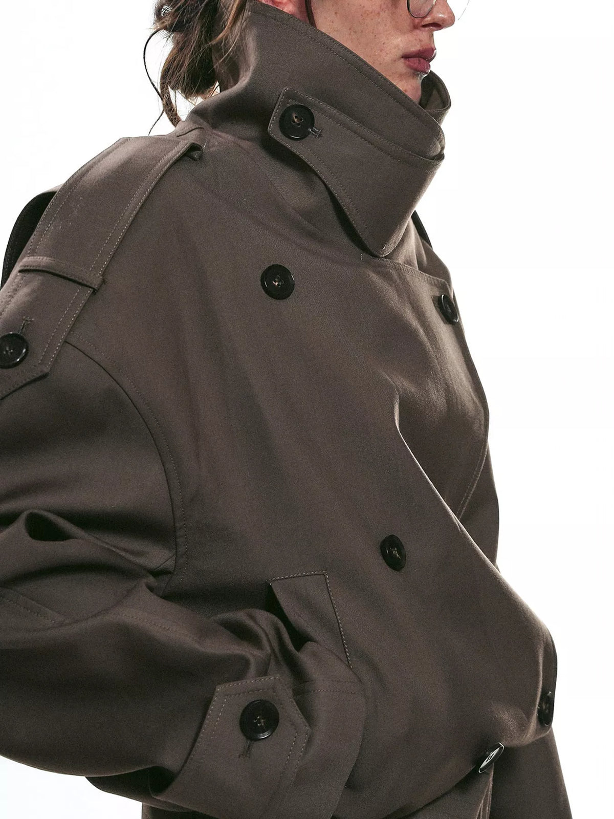Belted Trench Style Jacket - Premium variable from Tooksie - Just $114.99! Shop now at Tooksie