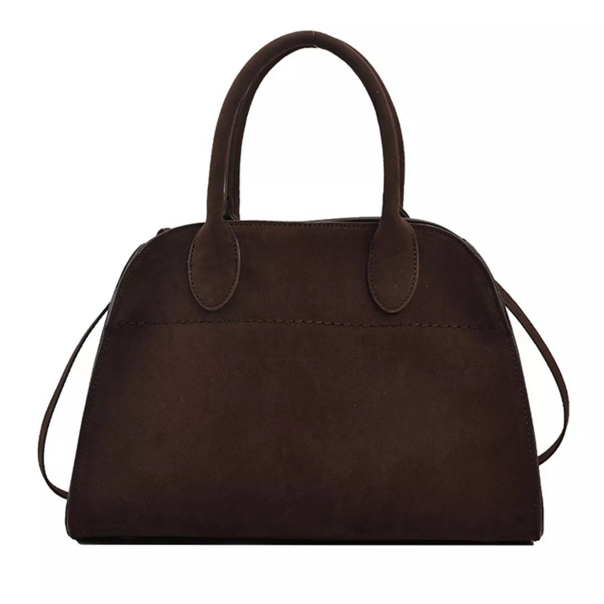 Suede Style Large Handbag - Premium variable from Tooksie - Just $51.99! Shop now at Tooksie