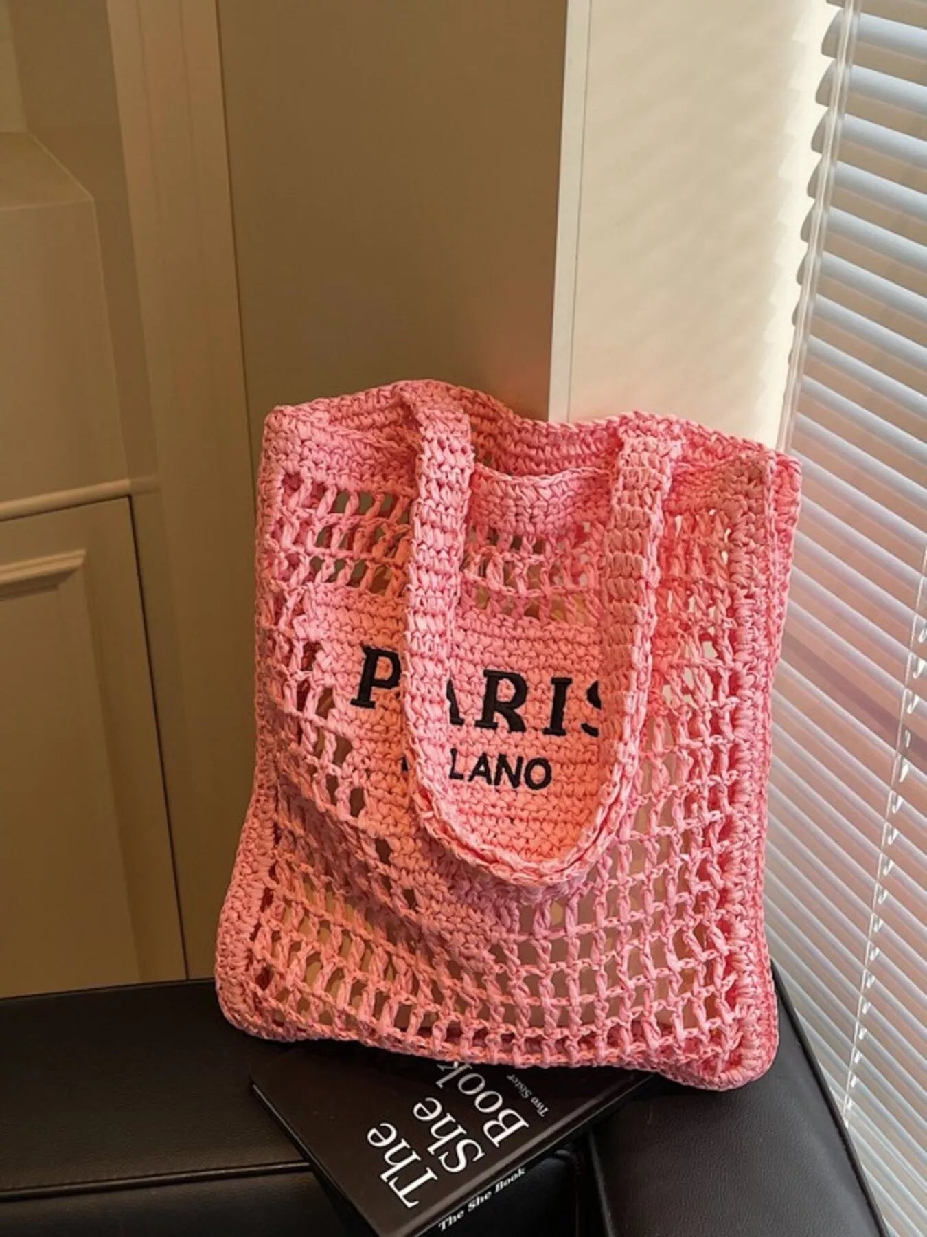 The Textured Woven Tote - Premium variable from Tooksie - Just $44.99! Shop now at Tooksie
