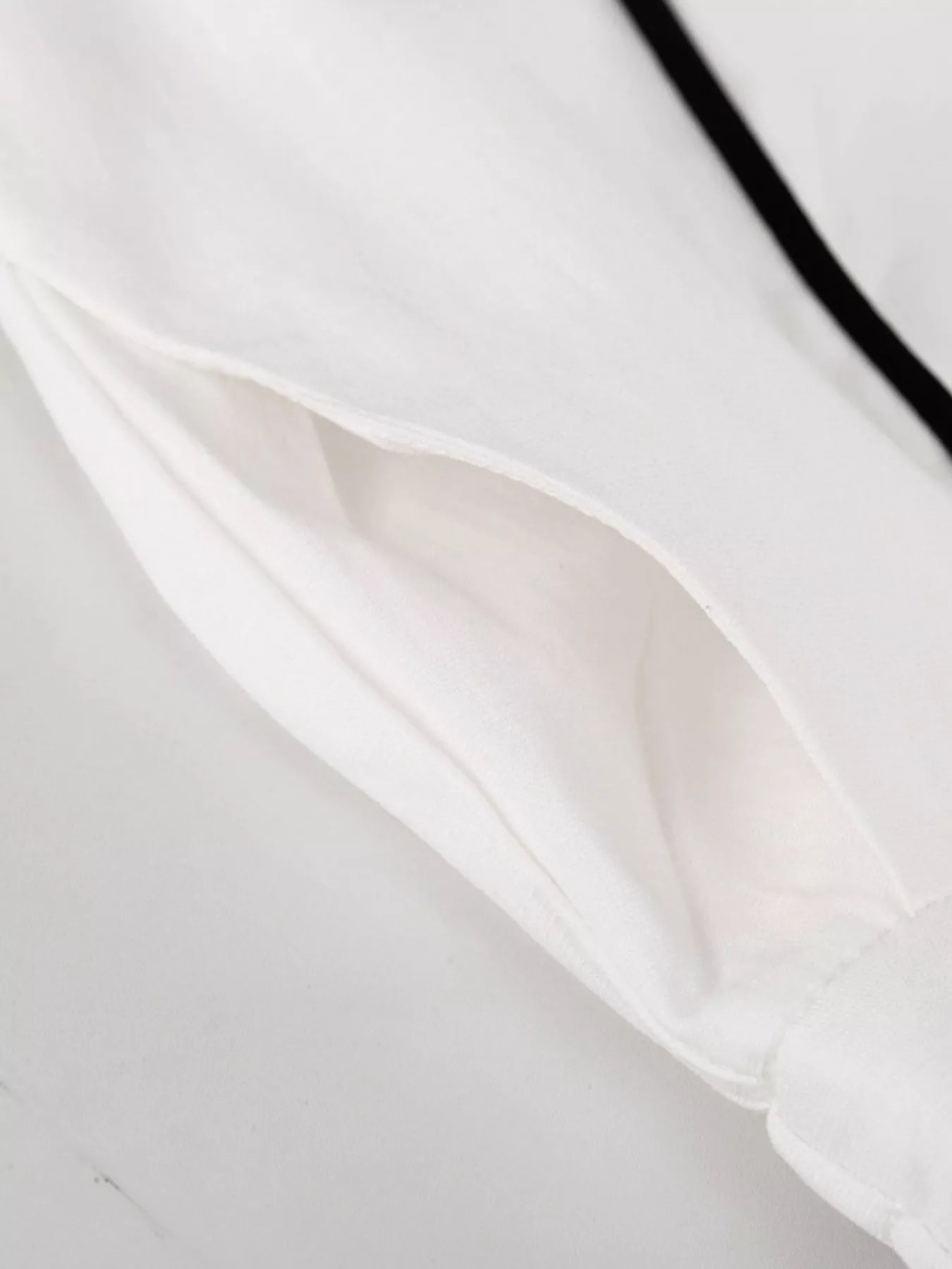 Contrast Trim Sleeveless Top and Wide-Leg Trouser Set - Premium variable from Tooksie - Just $76.99! Shop now at Tooksie