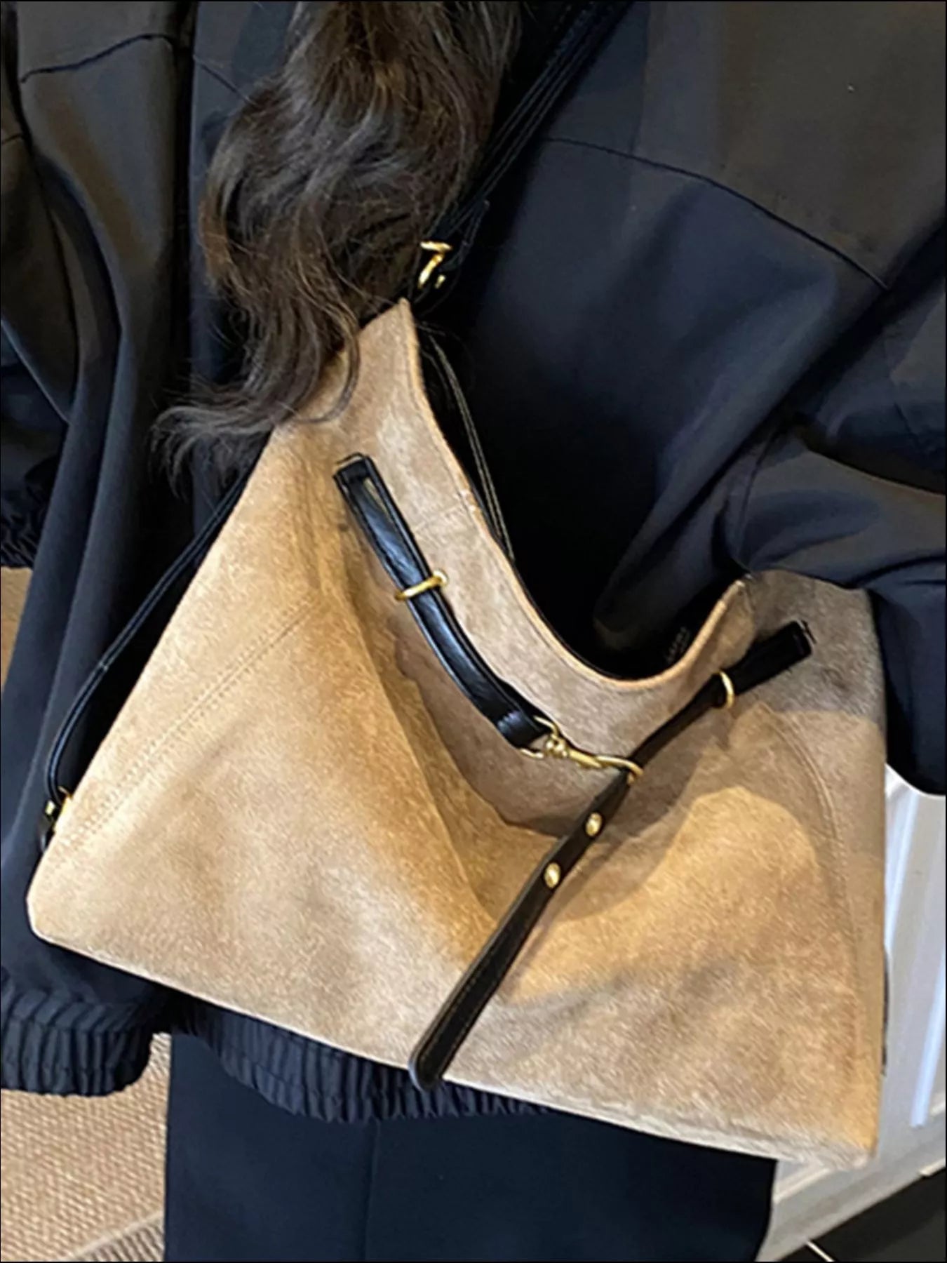 Vintage Soft Brushed Finish Tote - Premium variable from Tooksie - Just $30.99! Shop now at Tooksie