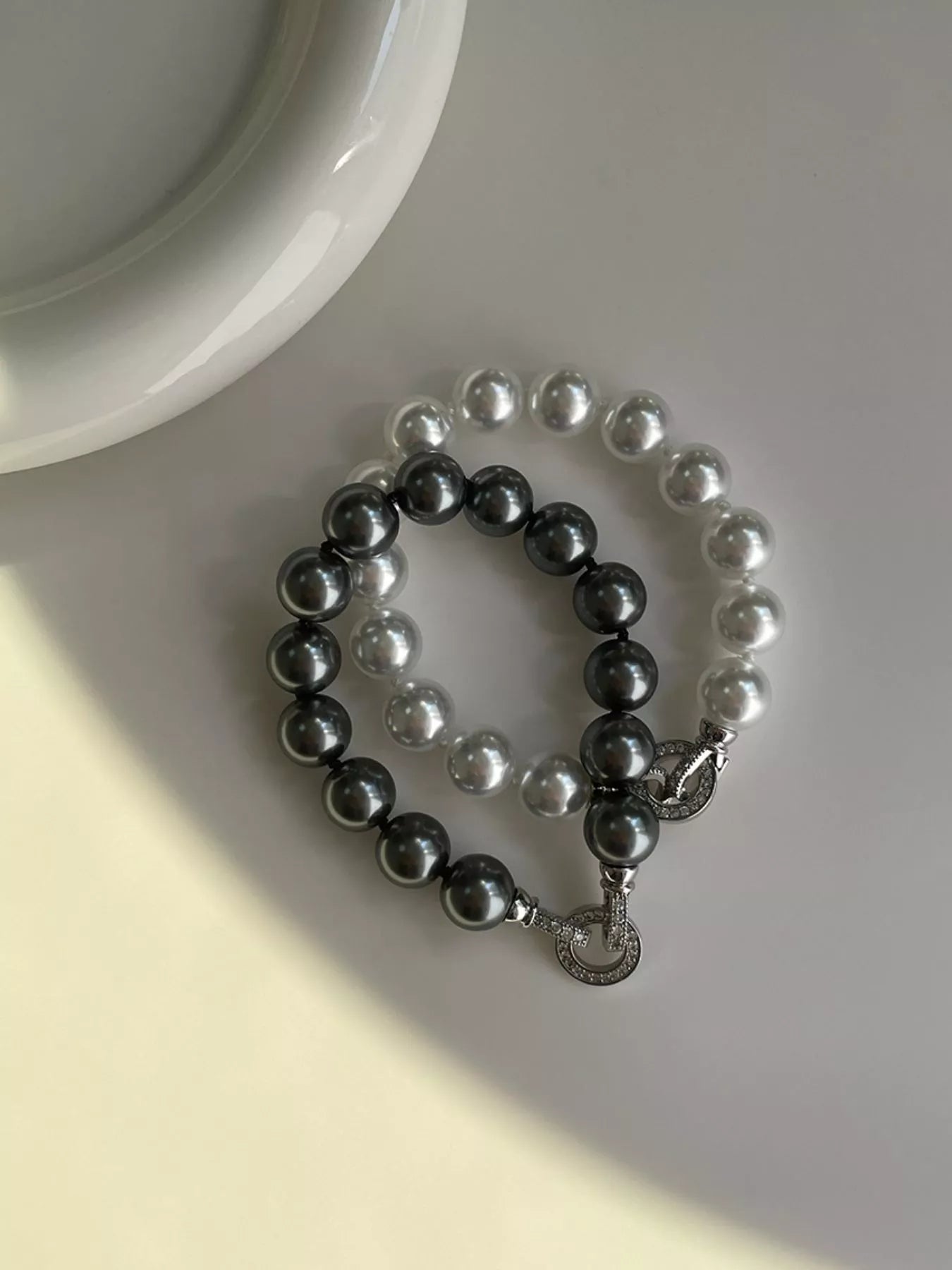 Pearl Beaded Bracelet with Clasp - Premium variable from Tooksie - Just $23.99! Shop now at Tooksie