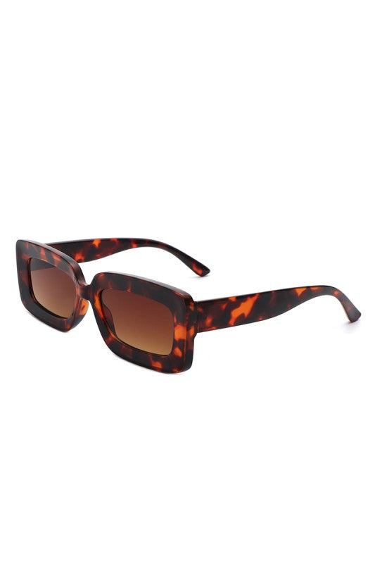 Rectangle Flat Top Sunglasses - Premium variable from Tooksie - Just $12.99! Shop now at Tooksie