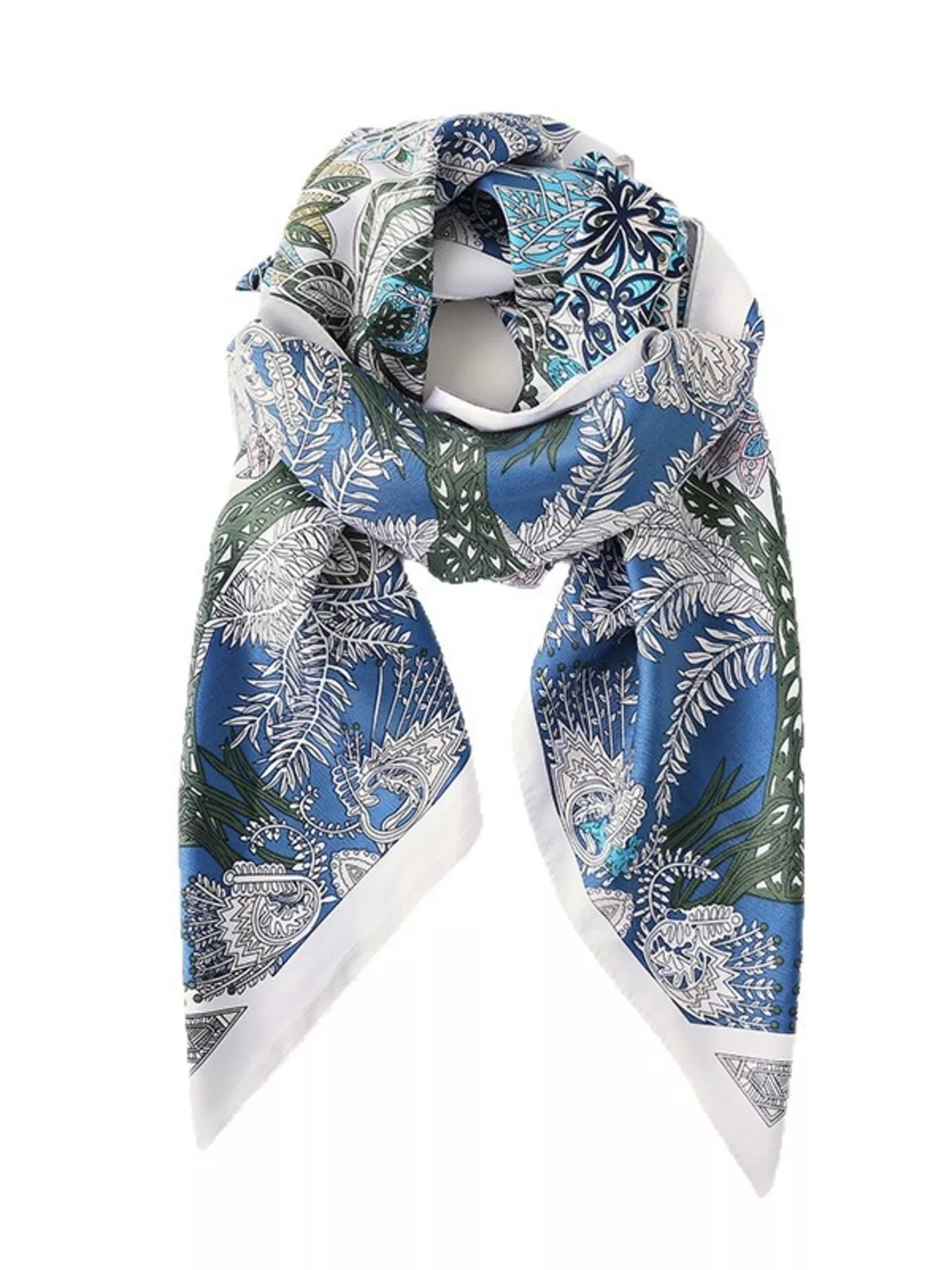 Floral Print Scarf - Premium simple from Tooksie - Just $14.99! Shop now at Tooksie