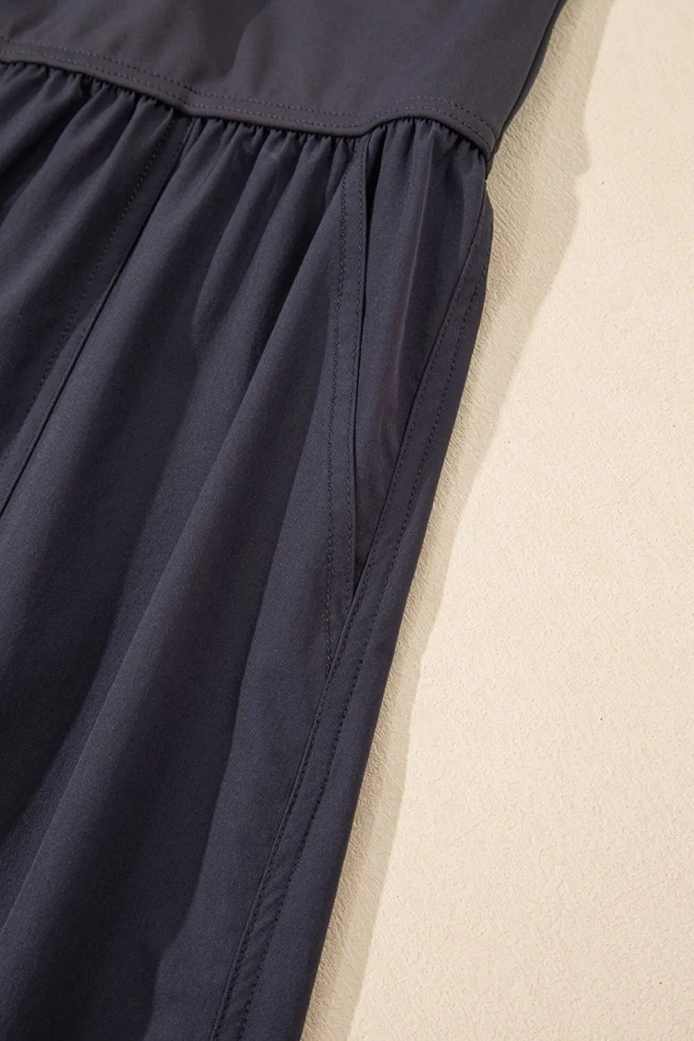 Cutout Square Neck Yoga Jumpsuit - Premium variable from Tooksie - Just $48.99! Shop now at Tooksie