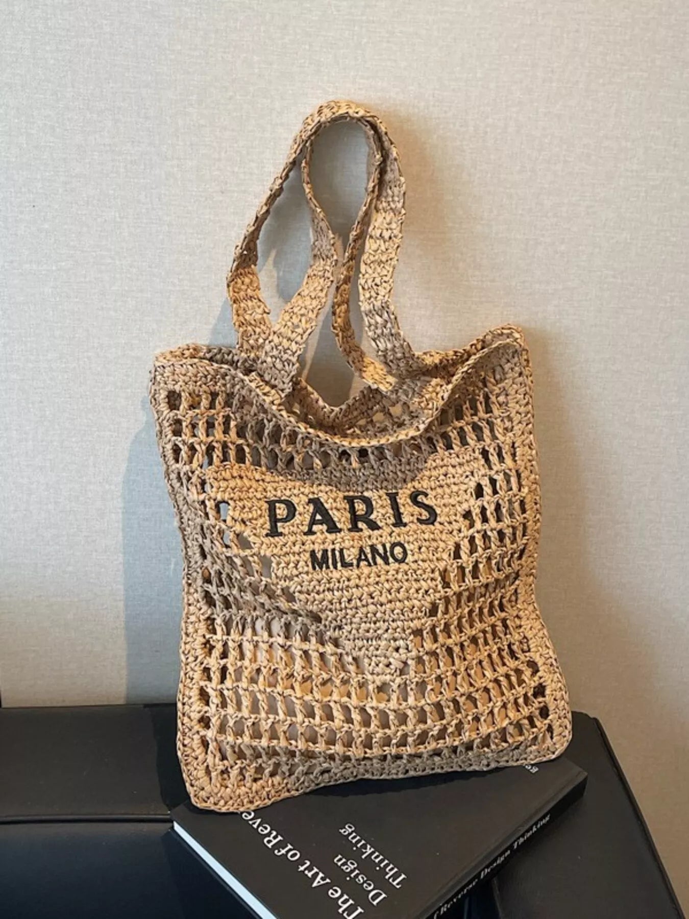The Textured Woven Tote - Premium variable from Tooksie - Just $44.99! Shop now at Tooksie