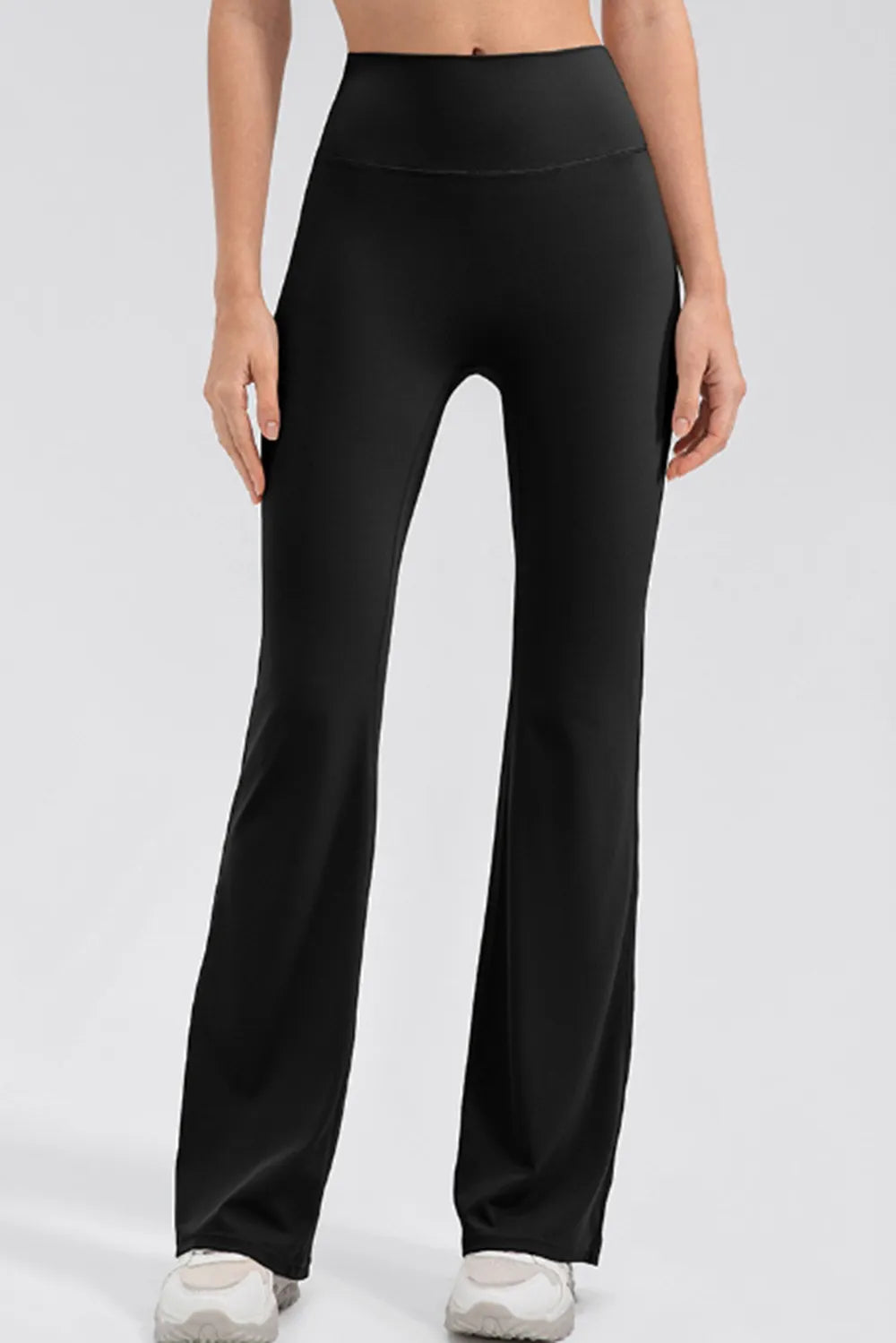High Waisted Flared Yoga Leggings - Premium variable from Tooksie - Just $31.99! Shop now at Tooksie