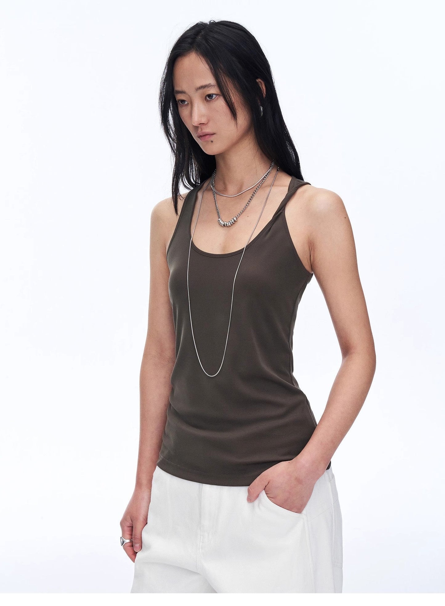 Twisted Strap Tank Top - Premium variable from Tooksie - Just $40.99! Shop now at Tooksie