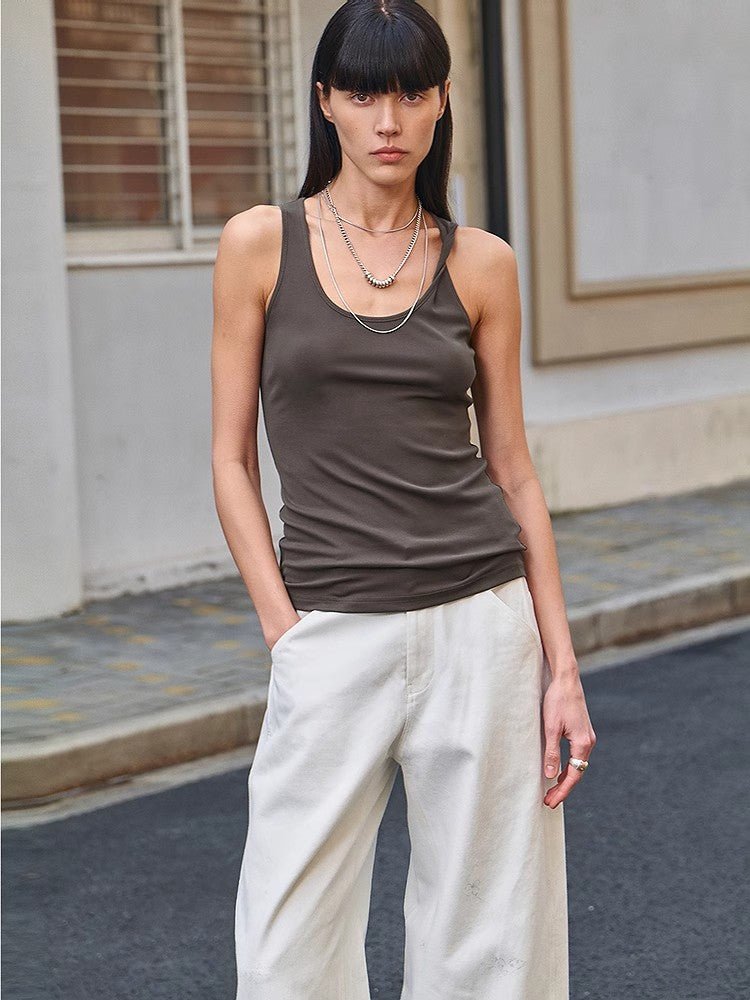 Twisted Strap Tank Top - Premium variable from Tooksie - Just $40.99! Shop now at Tooksie