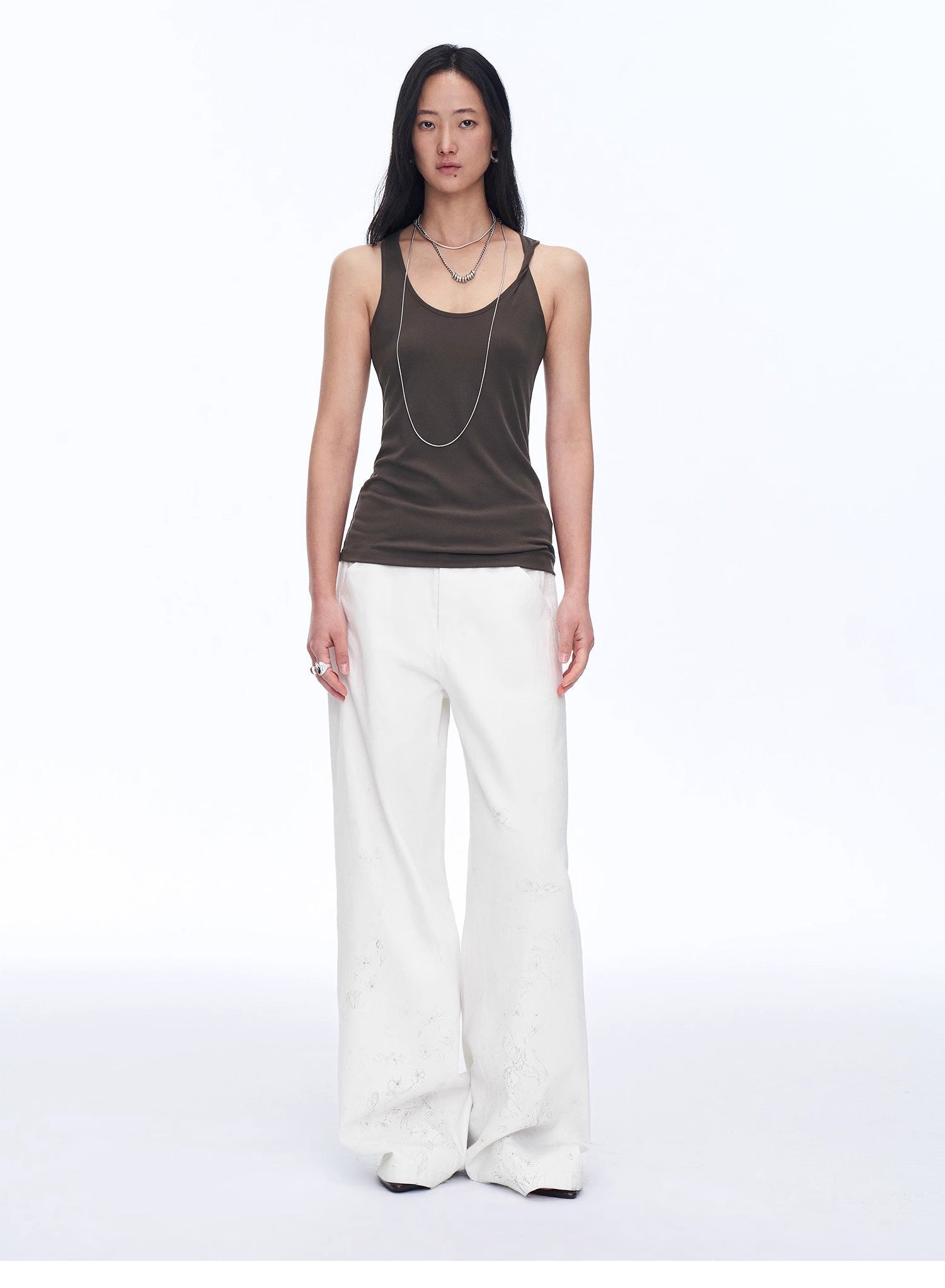 Twisted Strap Tank Top - Premium variable from Tooksie - Just $40.99! Shop now at Tooksie