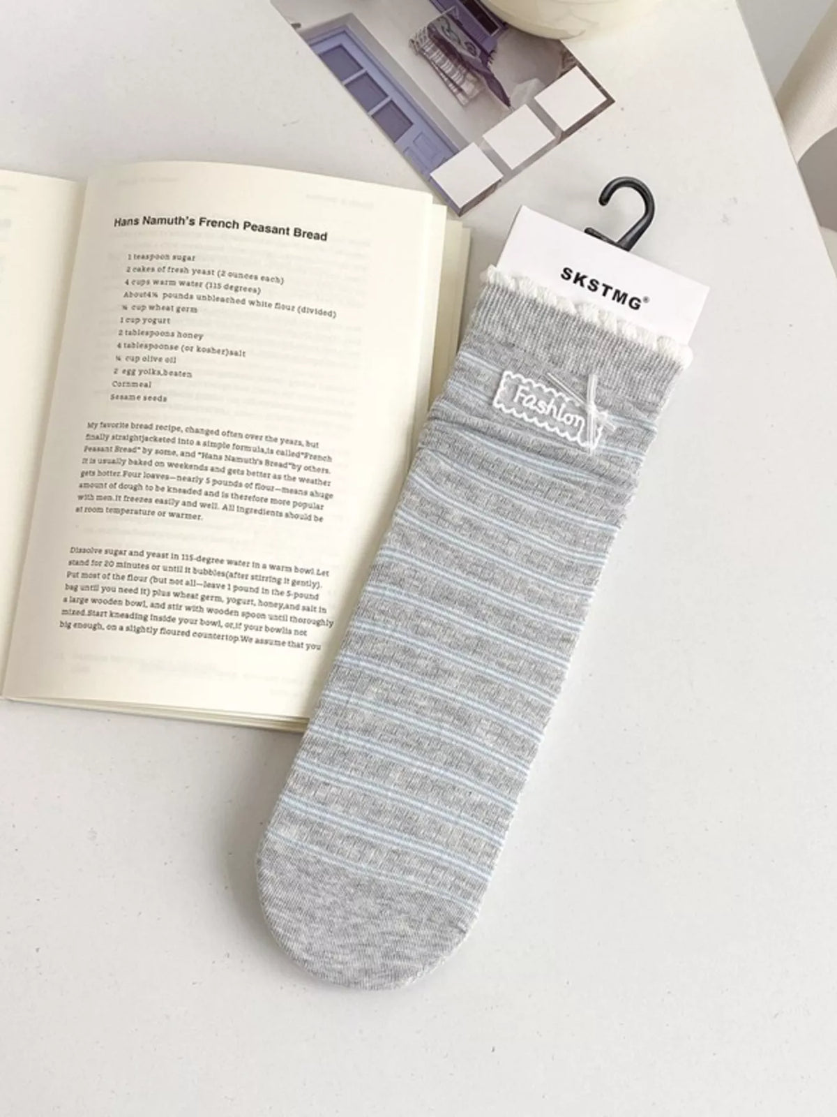 Casual Breathable Crew Socks - Premium simple from Tooksie - Just $11.99! Shop now at Tooksie