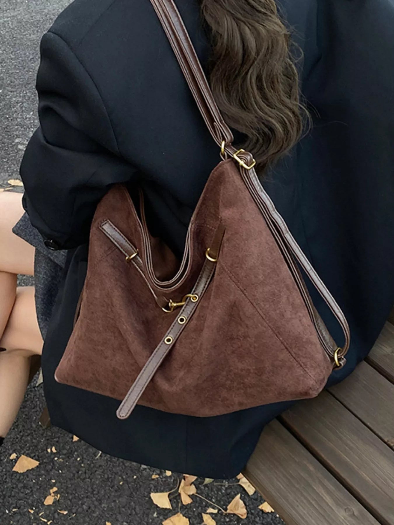 Vintage Soft Brushed Finish Tote - Premium variable from Tooksie - Just $30.99! Shop now at Tooksie