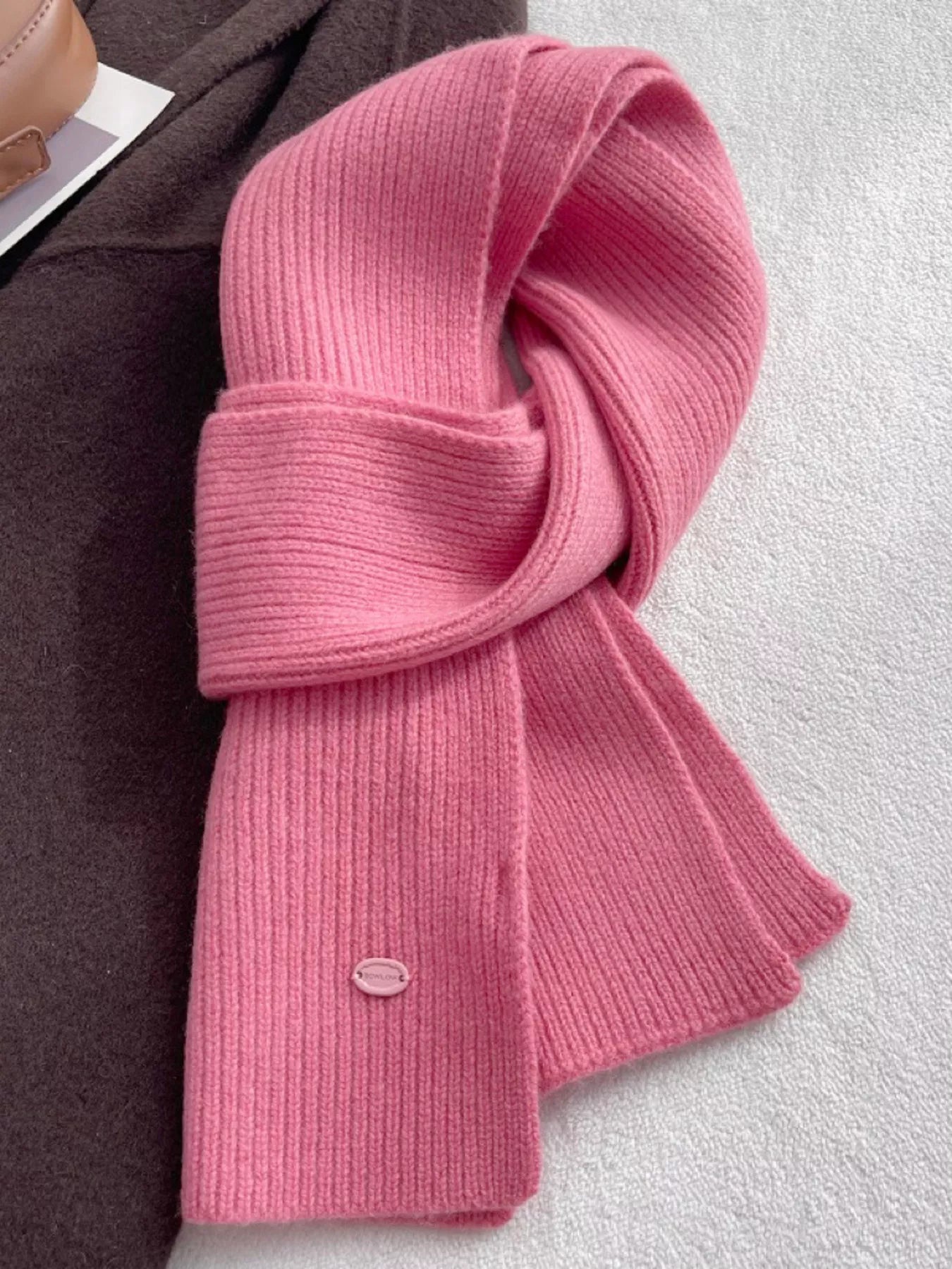 Soft Wool Knit Scarf - Premium variable from Tooksie - Just $49.99! Shop now at Tooksie