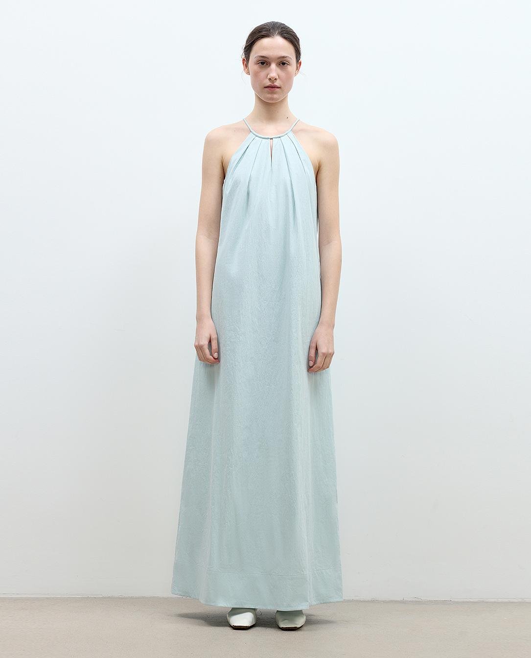 Halter Neck Maxi Dress - Premium variable from Tooksie - Just $110.99! Shop now at Tooksie