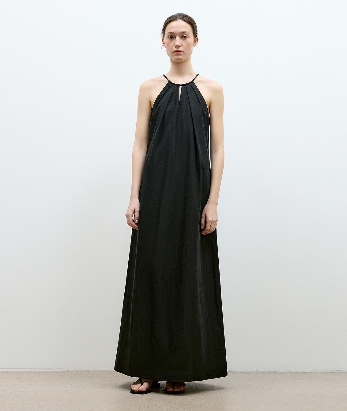 Halter Neck Maxi Dress - Premium variable from Tooksie - Just $110.99! Shop now at Tooksie