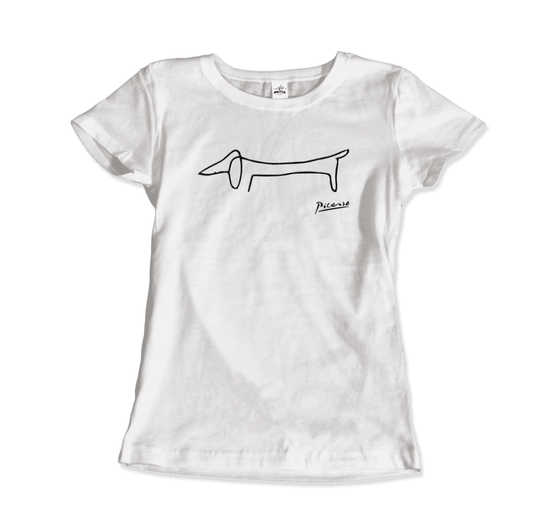 Dachshund Line Art Graphic Tee - Premium variable from Tooksie - Just $22.99! Shop now at Tooksie