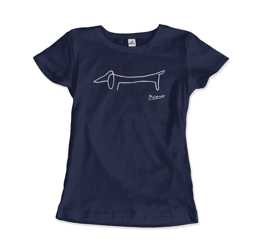 Dachshund Line Art Graphic Tee - Premium variable from Tooksie - Just $22.99! Shop now at Tooksie
