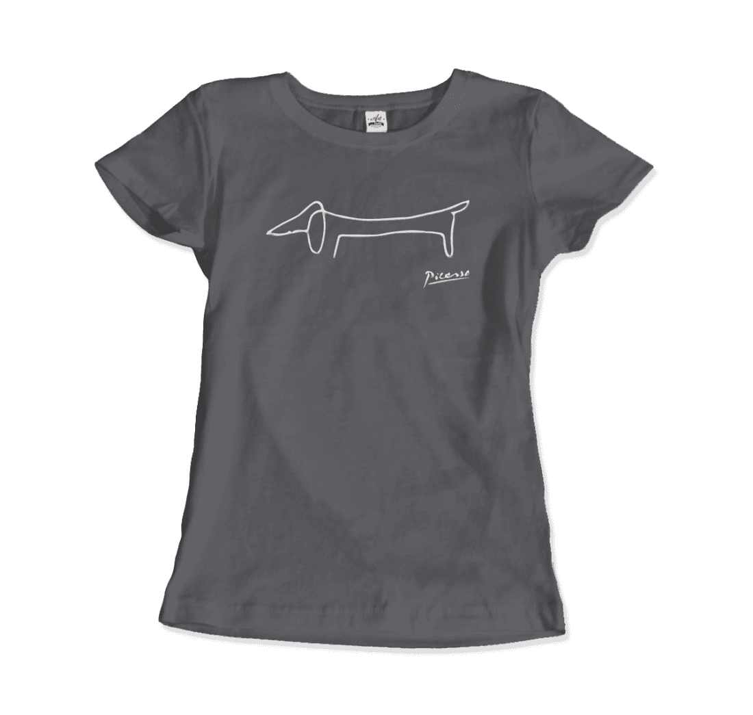 Dachshund Line Art Graphic Tee - Premium variable from Tooksie - Just $22.99! Shop now at Tooksie