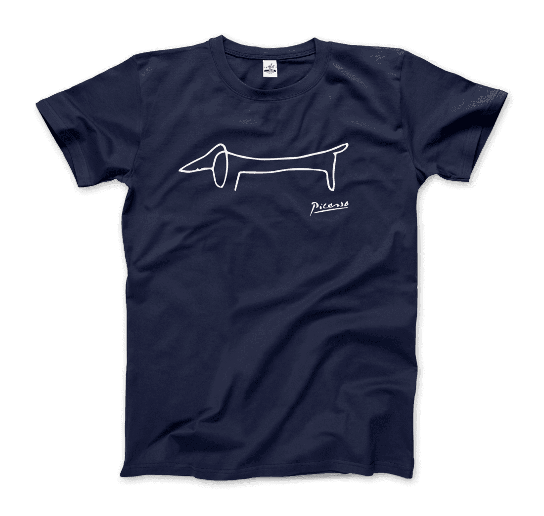 Dachshund Line Art Graphic Tee - Premium variable from Tooksie - Just $22.99! Shop now at Tooksie