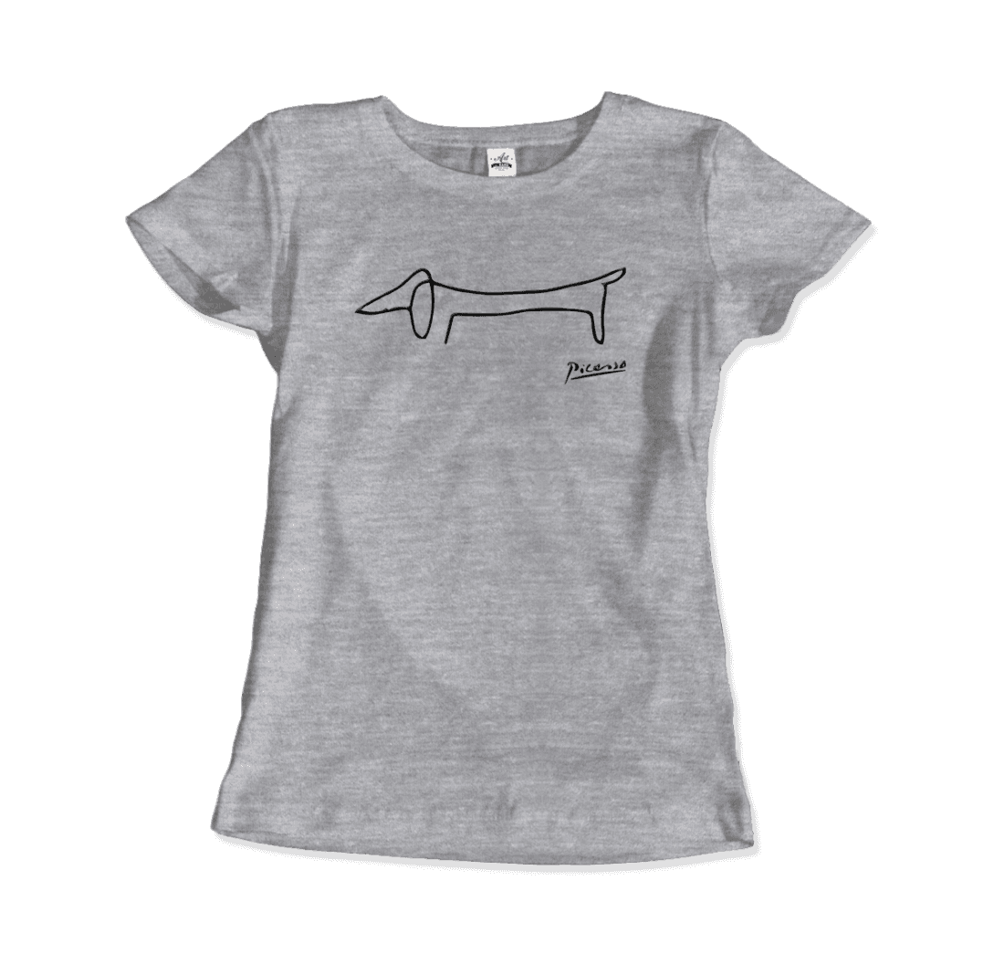 Dachshund Line Art Graphic Tee - Premium variable from Tooksie - Just $22.99! Shop now at Tooksie