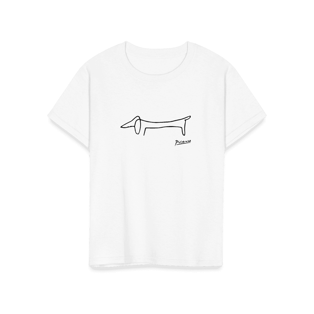 Dachshund Line Art Graphic Tee - Premium variable from Tooksie - Just $22.99! Shop now at Tooksie