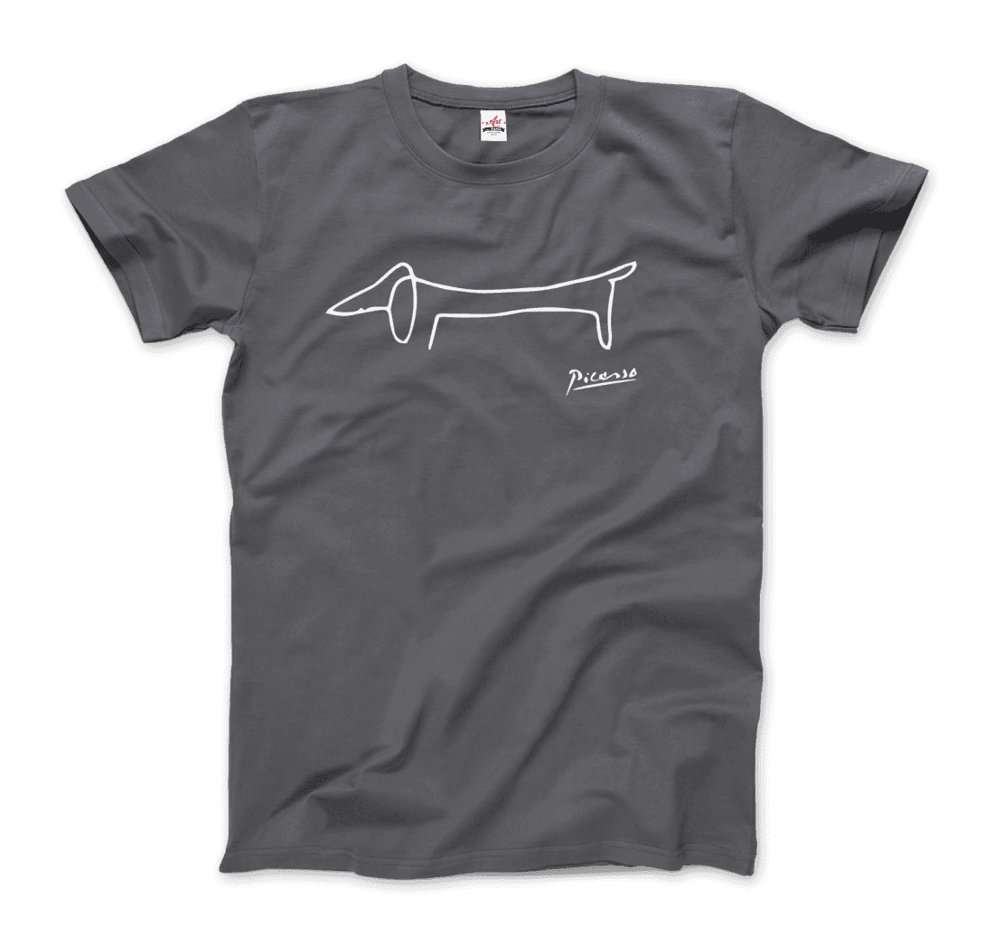 Dachshund Line Art Graphic Tee - Premium variable from Tooksie - Just $22.99! Shop now at Tooksie