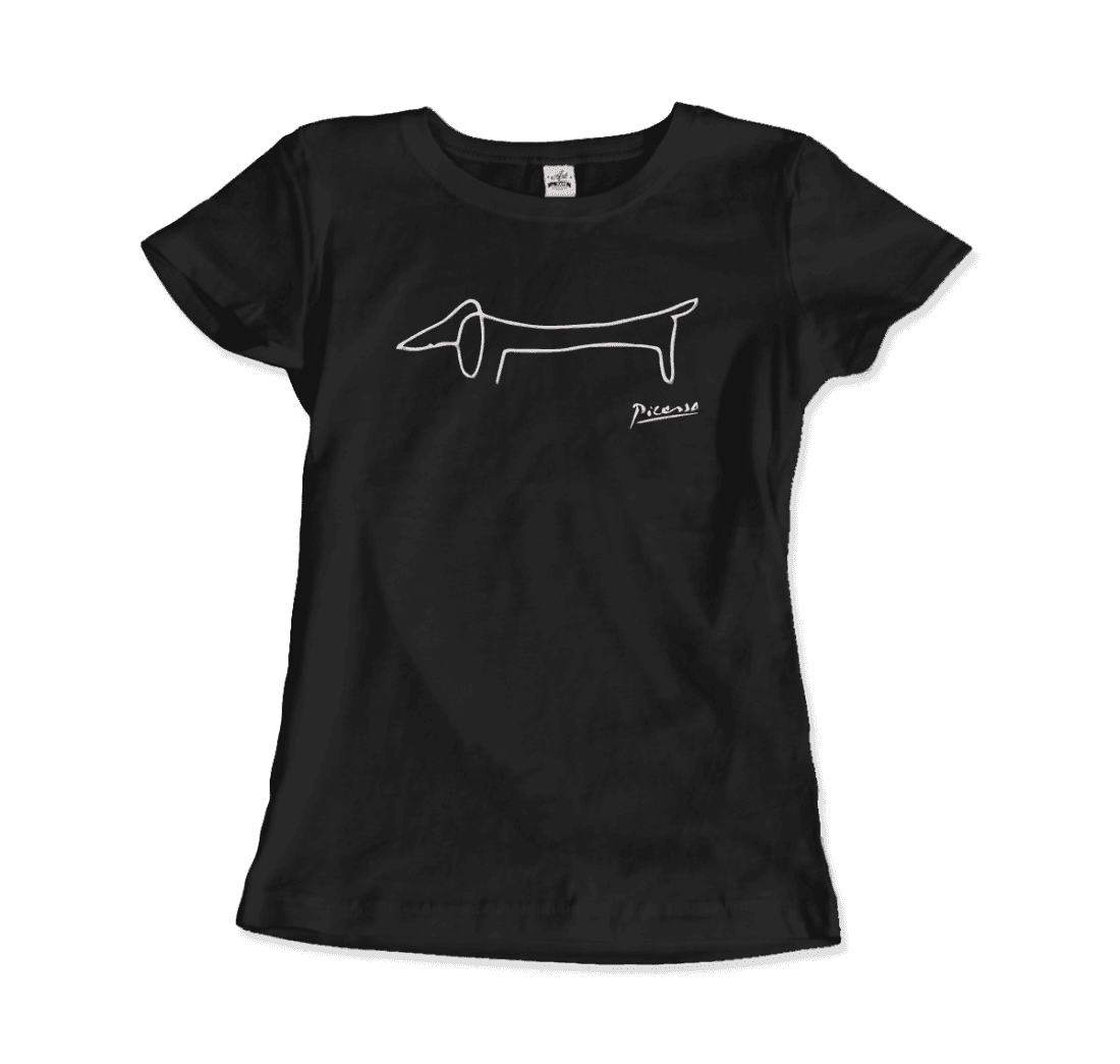 Dachshund Line Art Graphic Tee - Premium variable from Tooksie - Just $22.99! Shop now at Tooksie