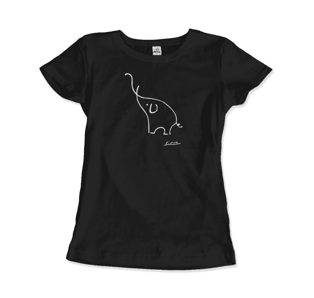 Elephant Sketch Graphic Tee - Premium variable from Tooksie - Just $22.99! Shop now at Tooksie