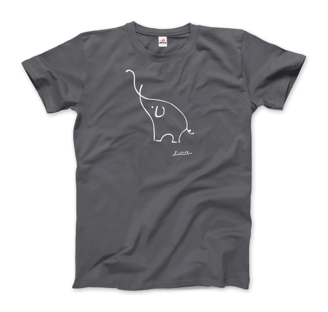 Elephant Sketch Graphic Tee - Premium variable from Tooksie - Just $22.99! Shop now at Tooksie