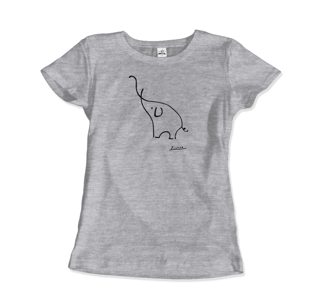 Elephant Sketch Graphic Tee - Premium variable from Tooksie - Just $22.99! Shop now at Tooksie