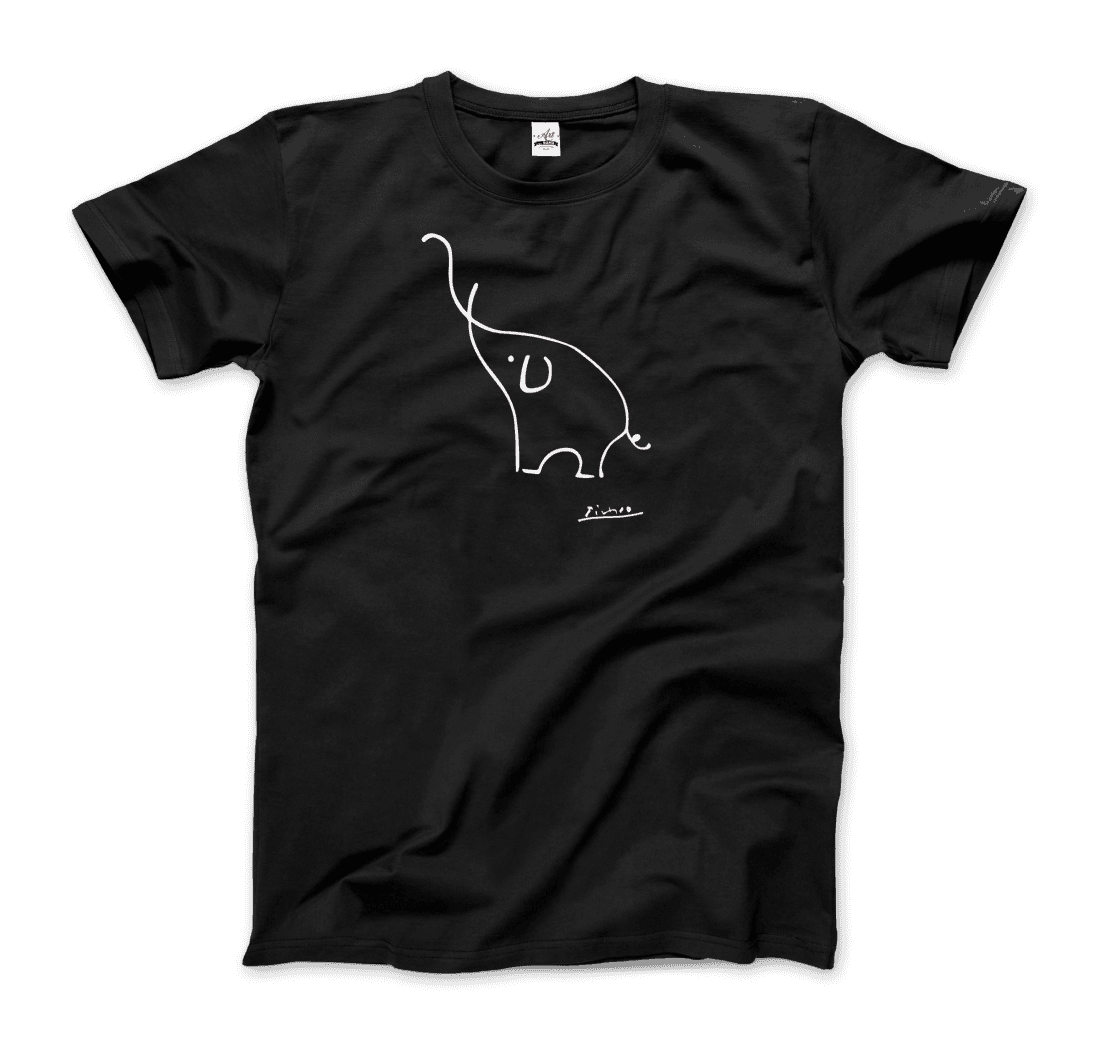 Elephant Sketch Graphic Tee - Premium variable from Tooksie - Just $22.99! Shop now at Tooksie