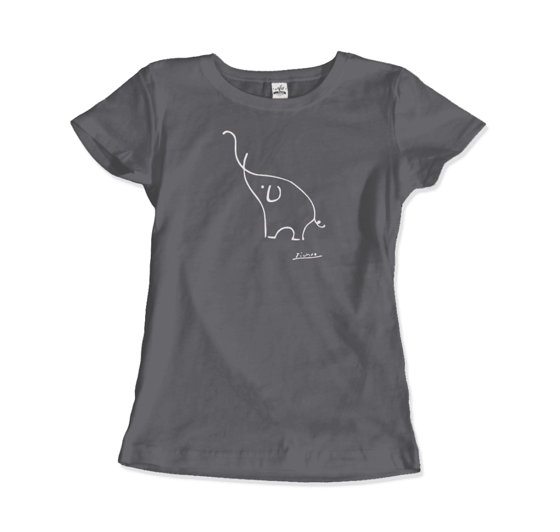Elephant Sketch Graphic Tee - Premium variable from Tooksie - Just $22.99! Shop now at Tooksie
