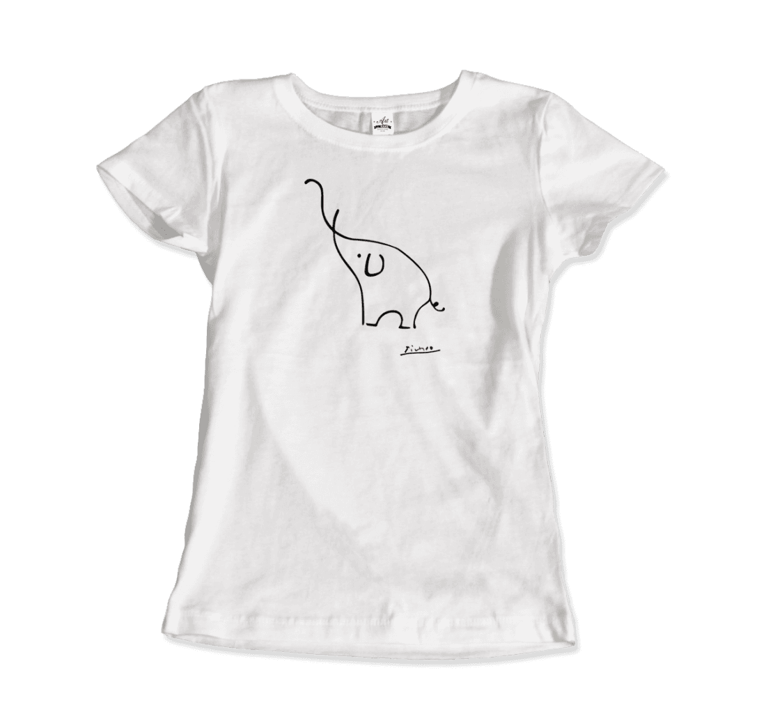 Elephant Sketch Graphic Tee - Premium variable from Tooksie - Just $22.99! Shop now at Tooksie